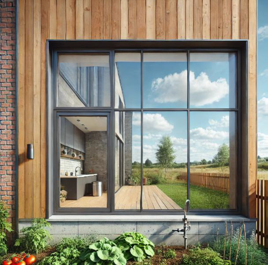 Aluminium window example