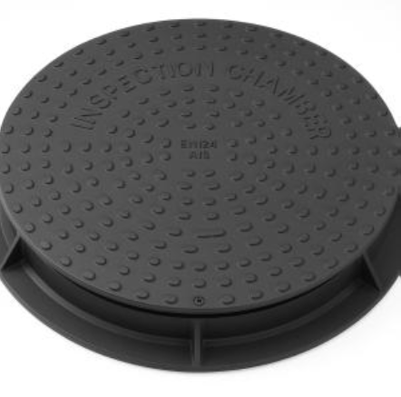 Inspection chamber with plastic lid