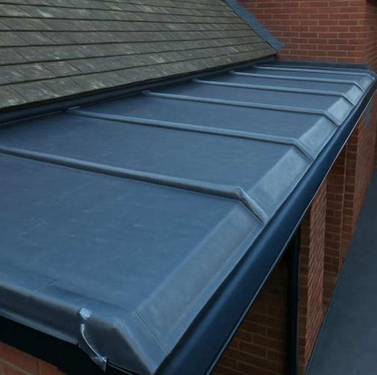 Lead flat roof