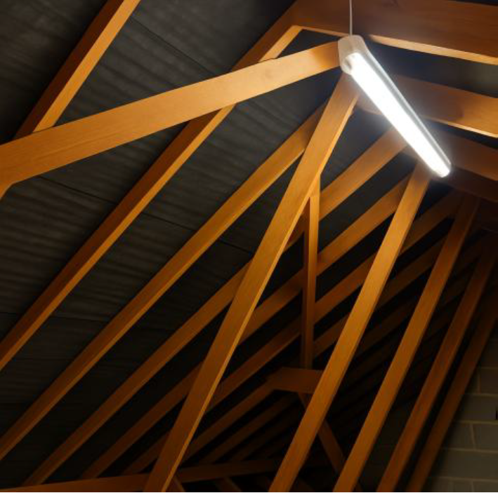 Sarking felt lying flat beneath roof coverings